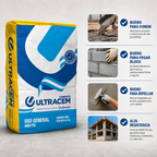 Saco de Cemento Ultracem 4060 PSI | Uso General para Construcción