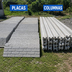 Metro cuadrado de Muro Prefabricado (SOLO MATERIAL)
